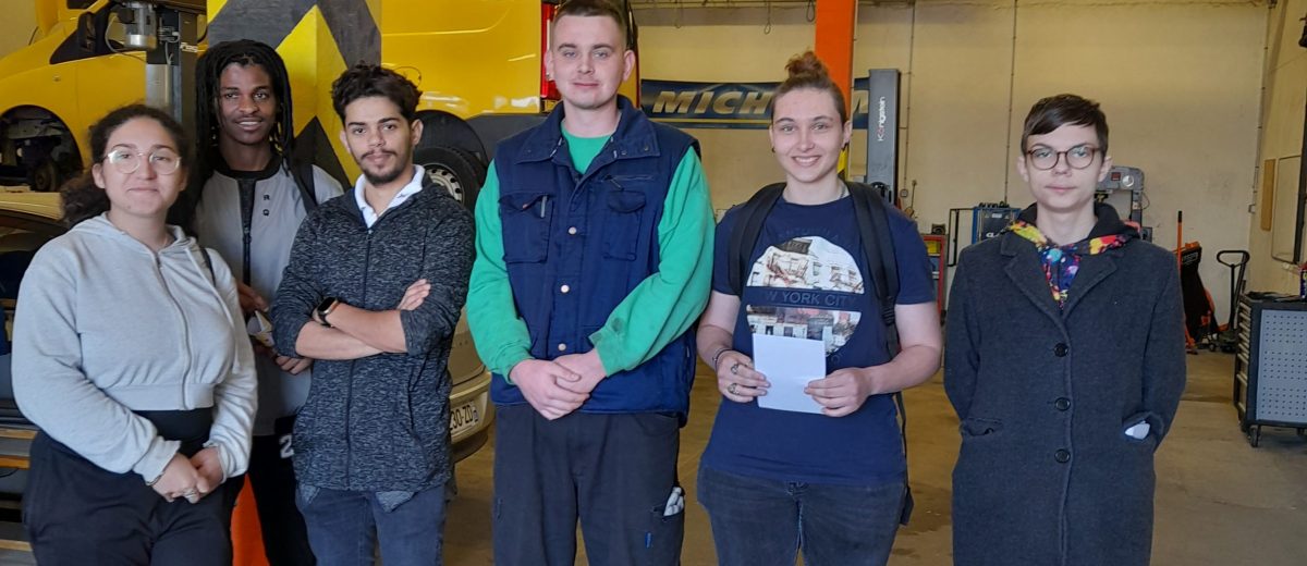 Visite garage ASEM