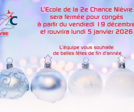 Fermeture pour congés