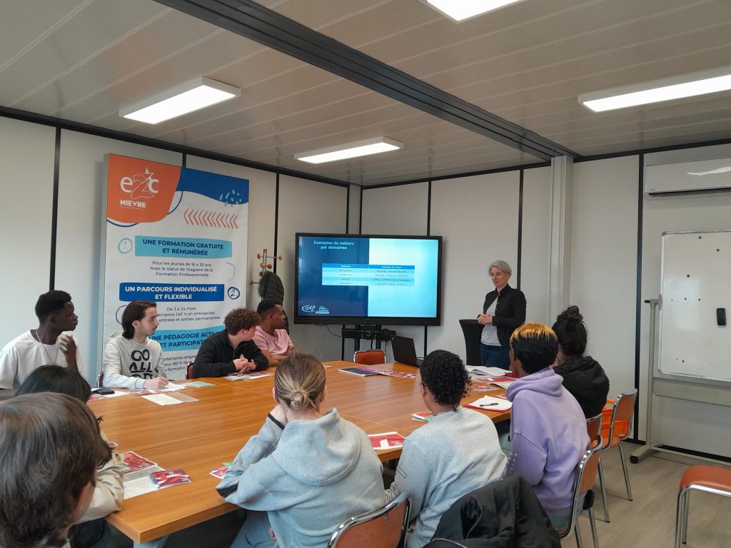 Présentation des métiers par la CMA