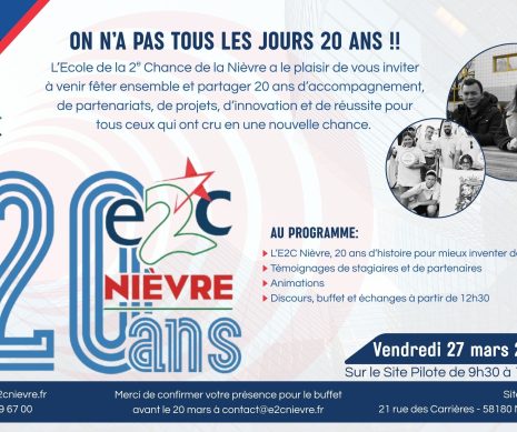 20 ans de l’E2C58