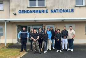 Visite gendarmerie à Cosne Cours sur Loire