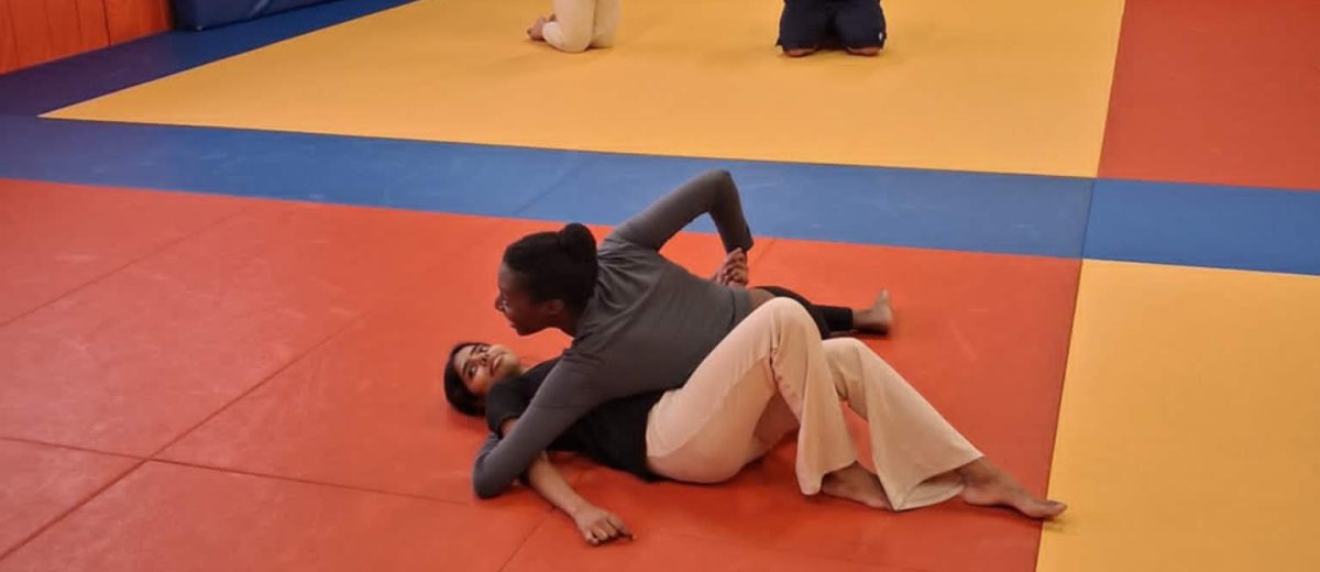 Sport : séance de judo