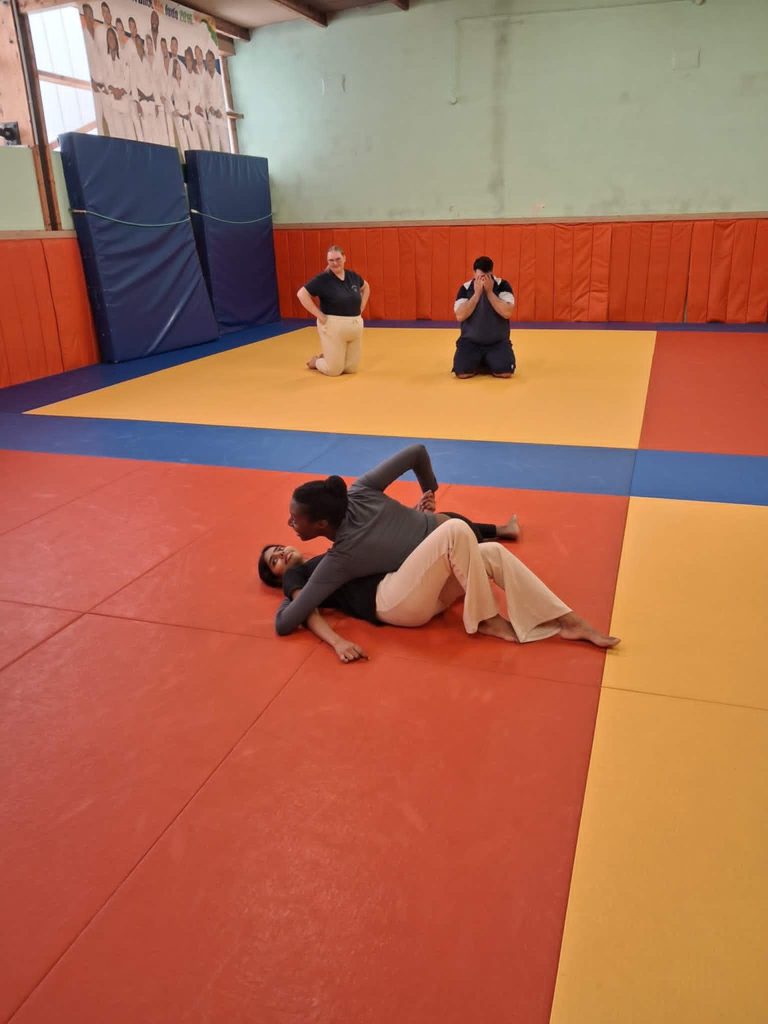 Sport : séance de judo