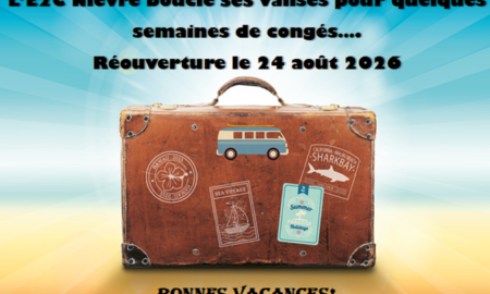 Fermeture pour congés