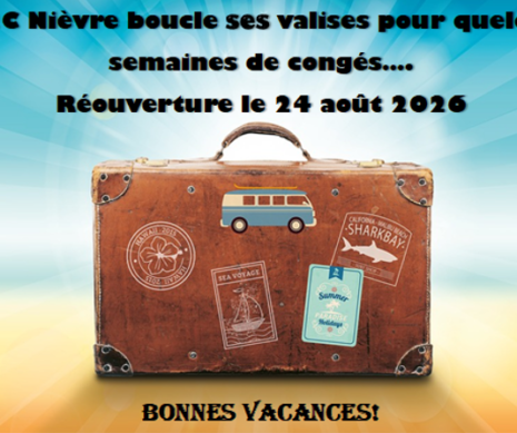 Fermeture pour congés