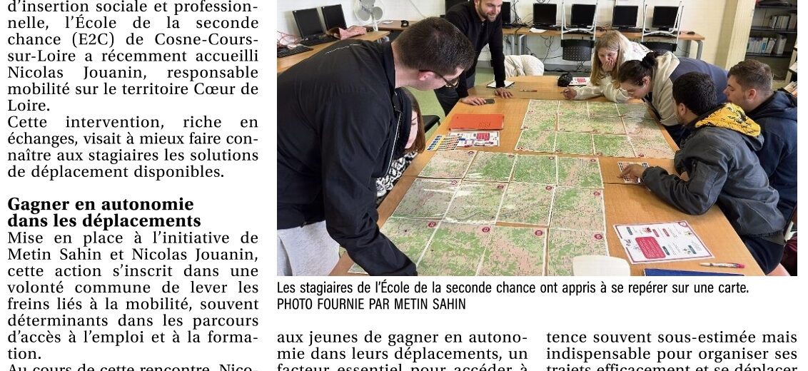 Cosne-Cours-sur-Loire : l&rsquo;École de la seconde chance met la mobilité au cœur de l&rsquo;insertion professionnelle