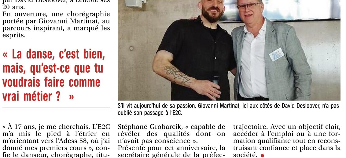École de la Deuxième Chance à Marzy : 20 ans d&rsquo;accompagnement pour l’emploi des jeunes sans diplôme